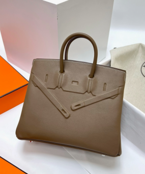 에르메스 버킨백25 섀도우 에토프 은장 버클